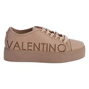 Valentino Pink Nude Lace-Up Platform Sneaker size 7